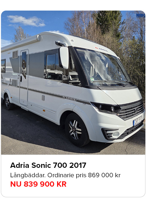 Adria SONIC I 700 SLT