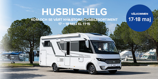 Husbilshelg 17-18 maj