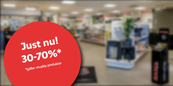 Stor utförsäljning på tillbehör